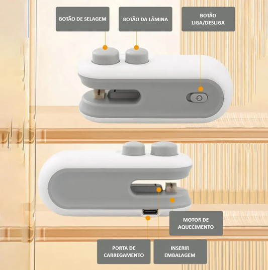 Seladora Portátil CasaSelada — Preservação Profissional ao Alcance da Sua Mão